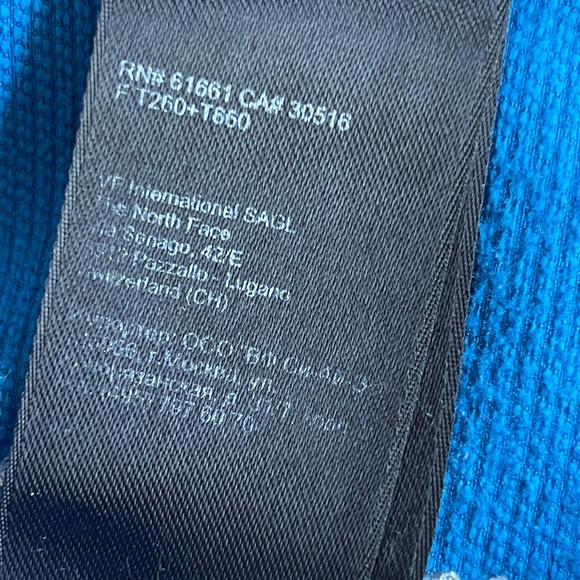 The North Face Jacket Womens Extra Small Blue Full Zip TNF Apex - Picture 7 of 11